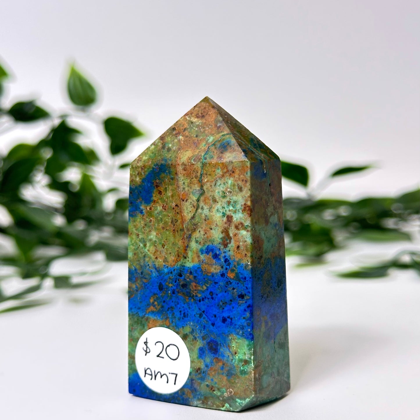 Azurite and Malachite Tower AM7
