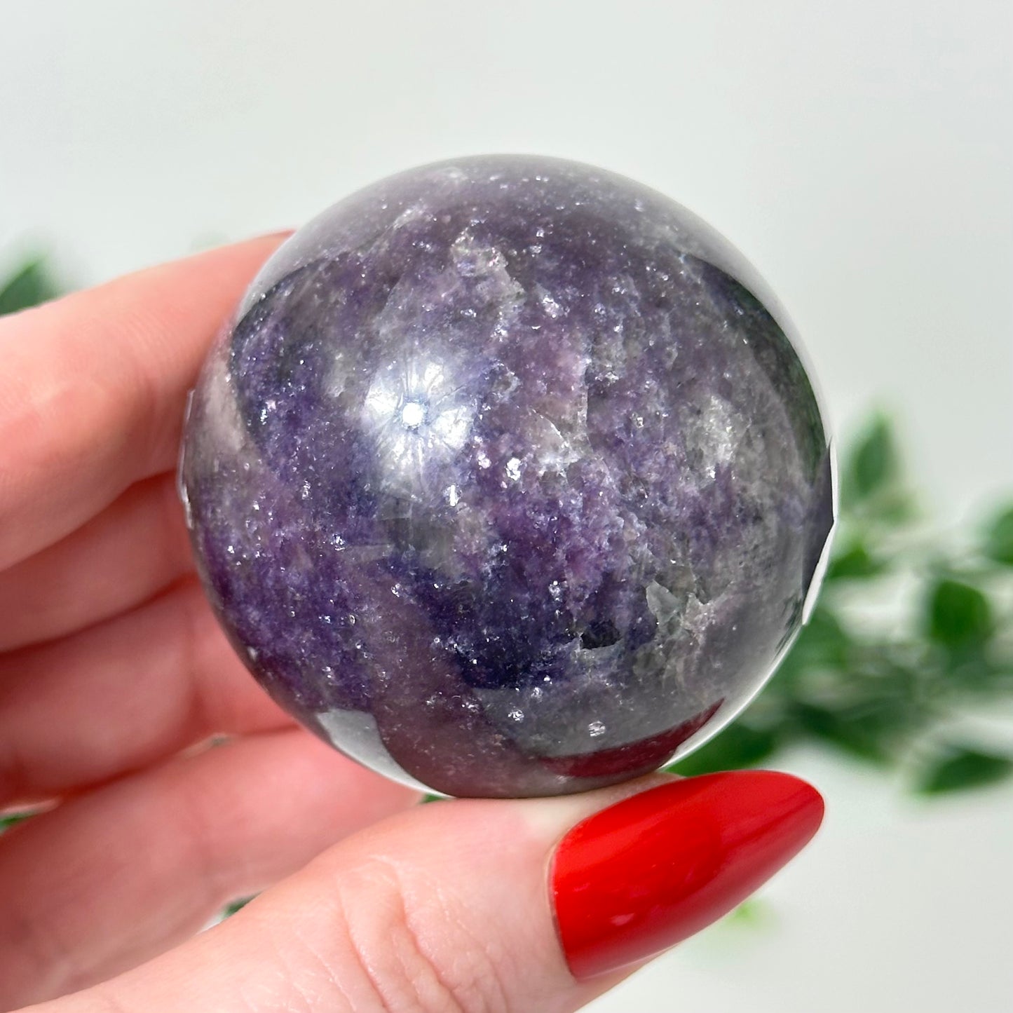 High Quality Lepidolite Sphere #149