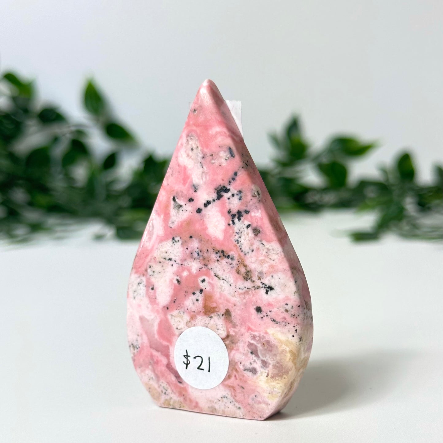 Peruvian Rhodonite Flame #127
