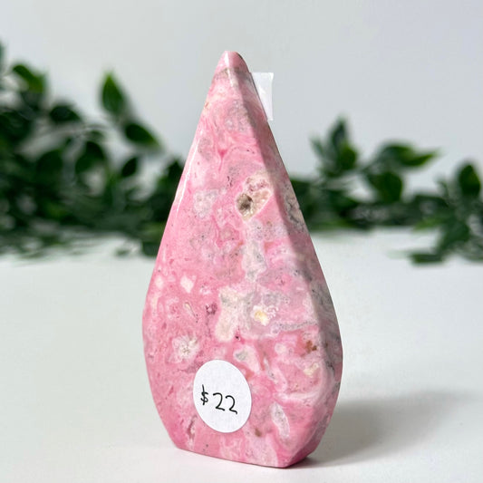 Peruvian Rhodonite Flame #128