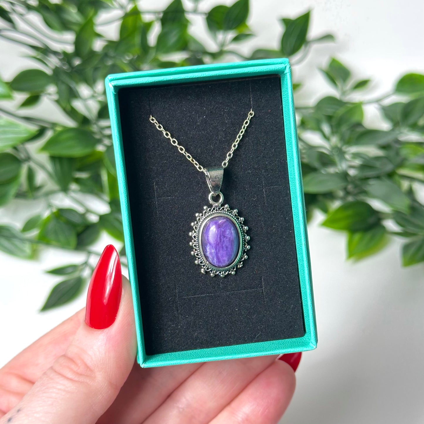 Charoite Necklace #6