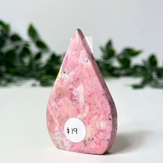 Peruvian Rhodonite Flame #120