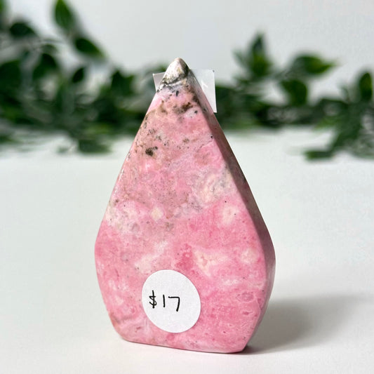 Peruvian Rhodonite Flame #116