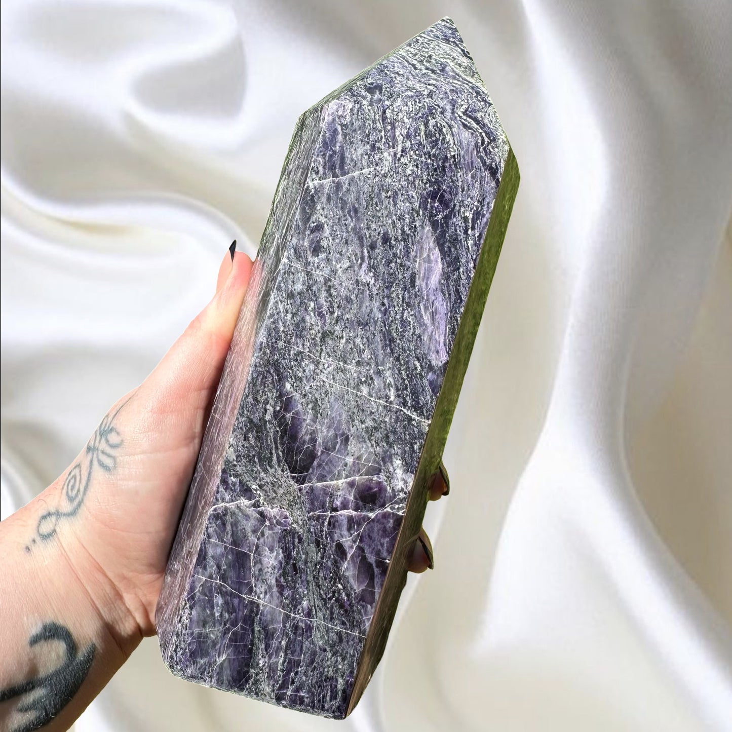 XL Russian Fluorite Tower