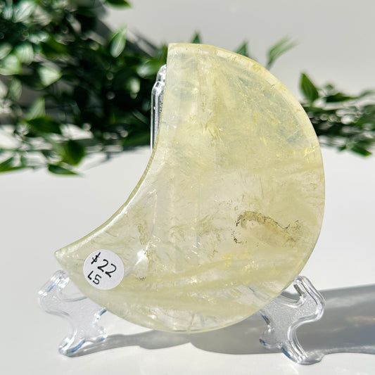 Lemon Quartz Moon L5