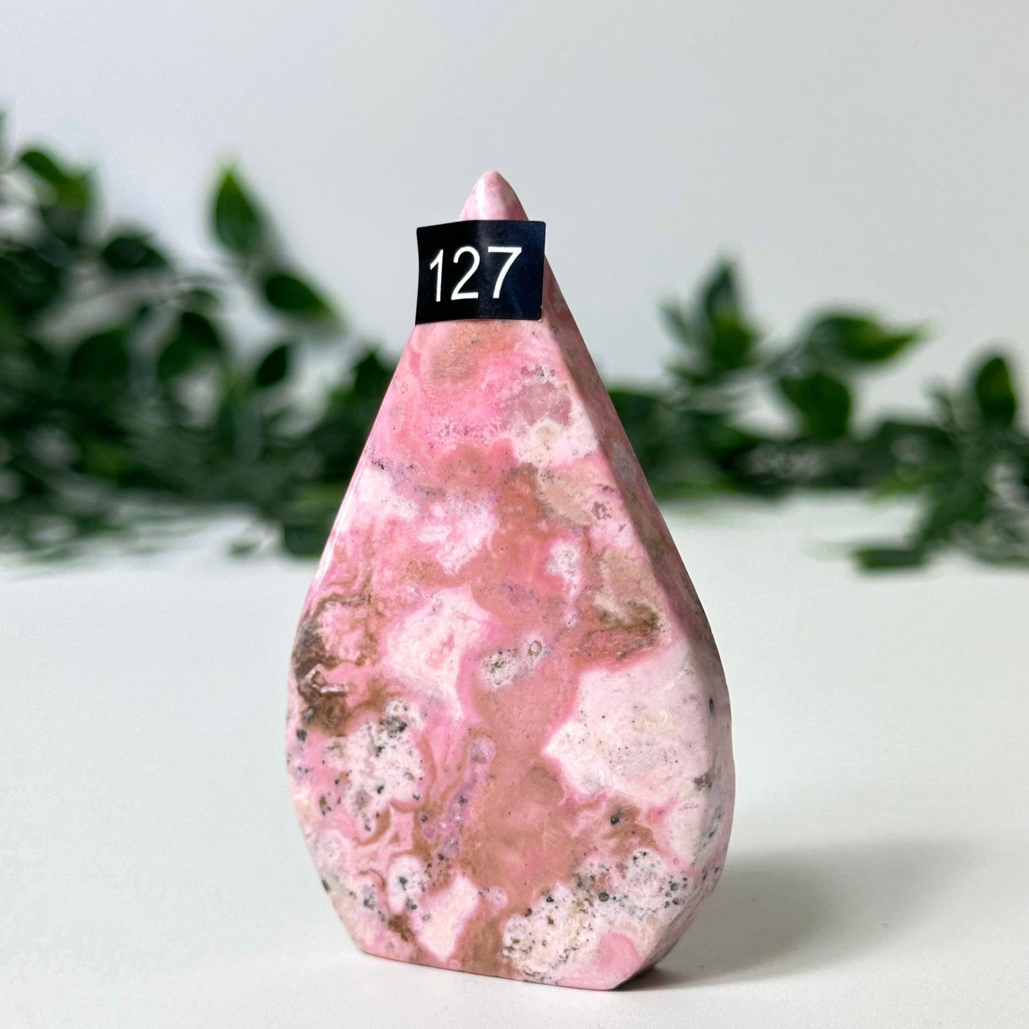 Peruvian Rhodonite Flame #127