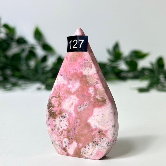 Peruvian Rhodonite Flame #127