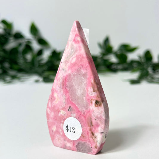 Peruvian Rhodonite Flame #124
