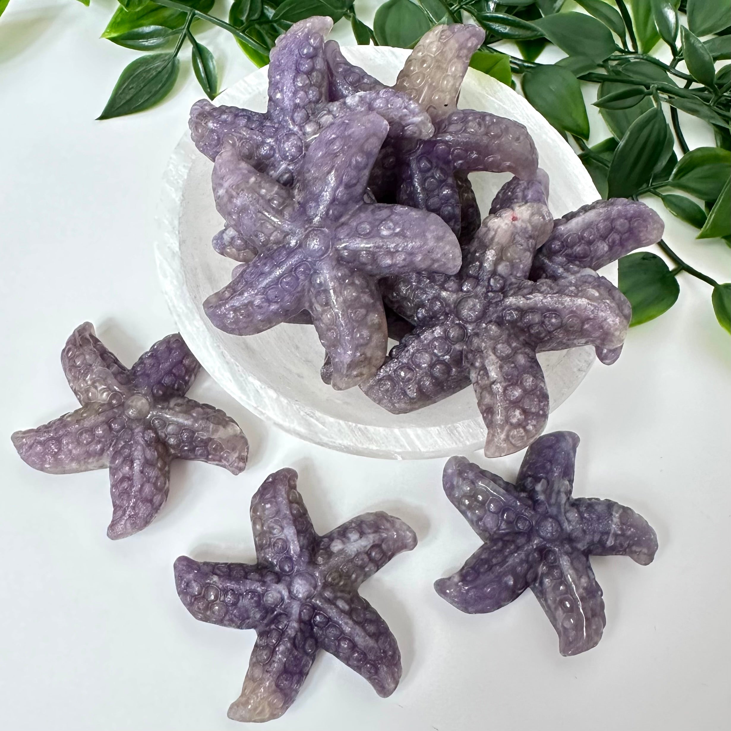 Lepidolite Starfish