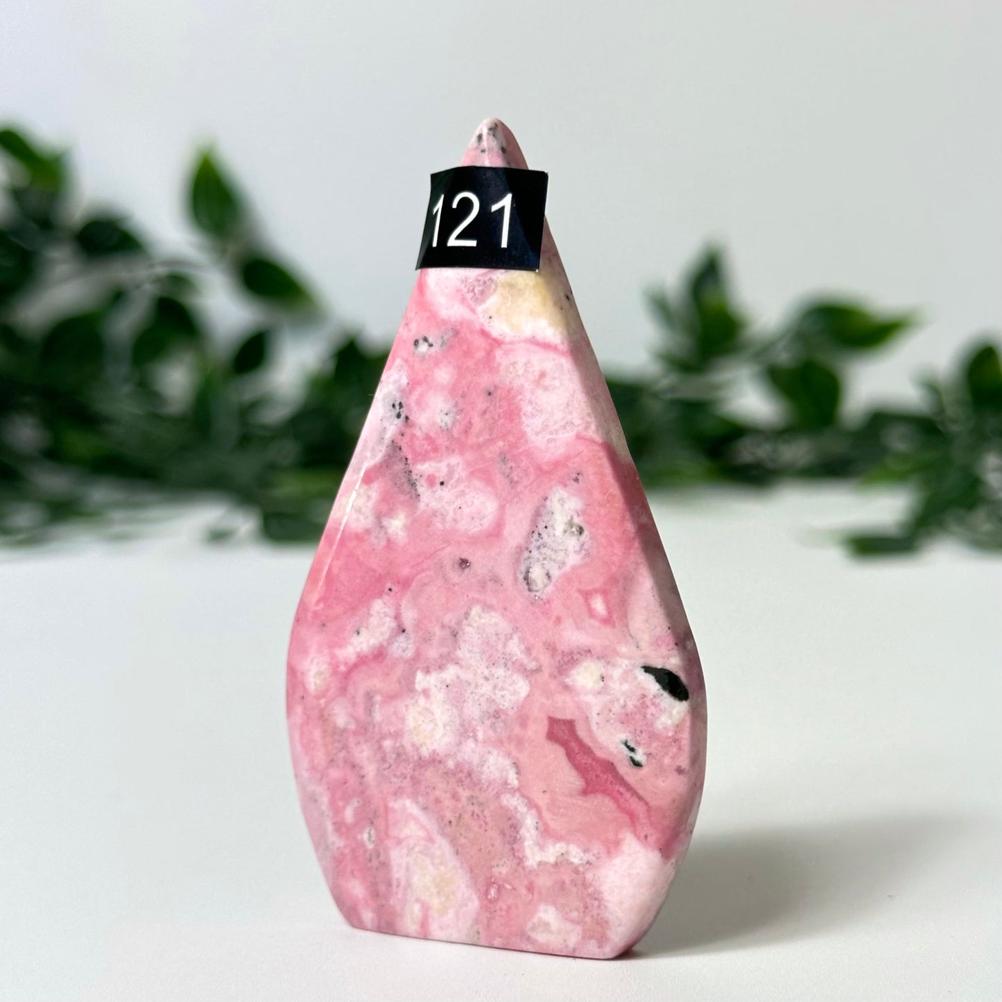 Peruvian Rhodonite Flame #121