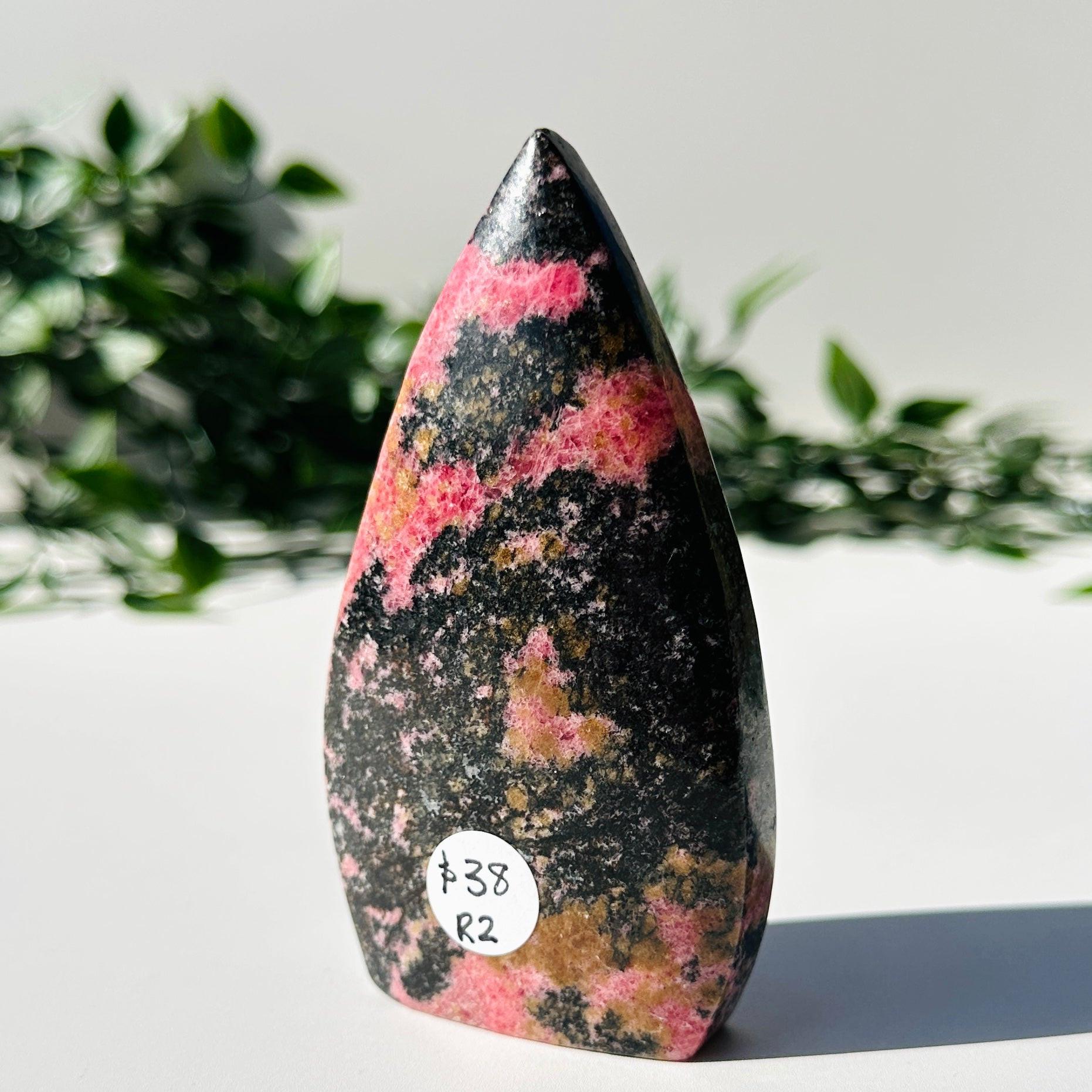 Madagascan Rhodonite Flame