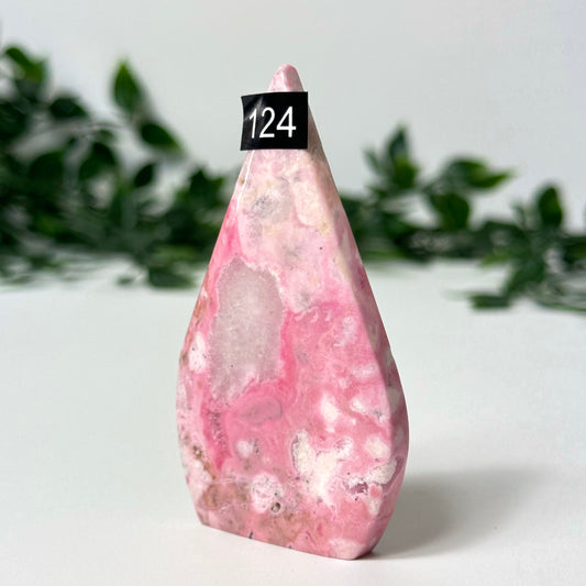 Peruvian Rhodonite Flame #124