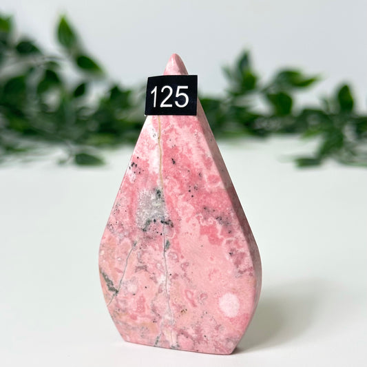 Peruvian Rhodonite Flame #125