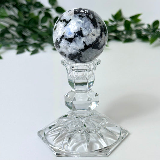 Rainbow Moonstone Sphere #145