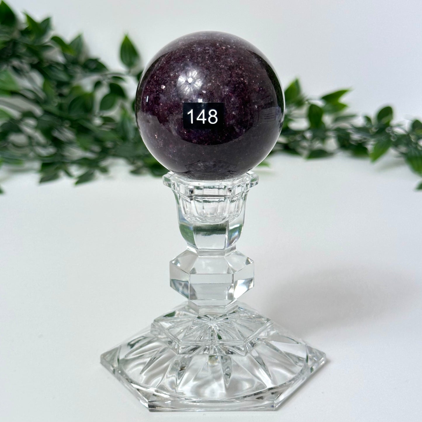 High Quality Lepidolite Sphere #148