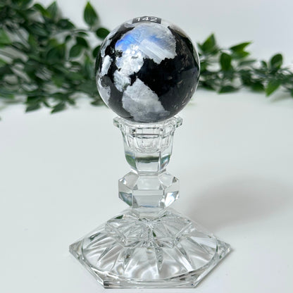 Rainbow Moonstone Sphere #142