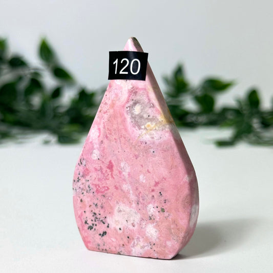 Peruvian Rhodonite Flame #120