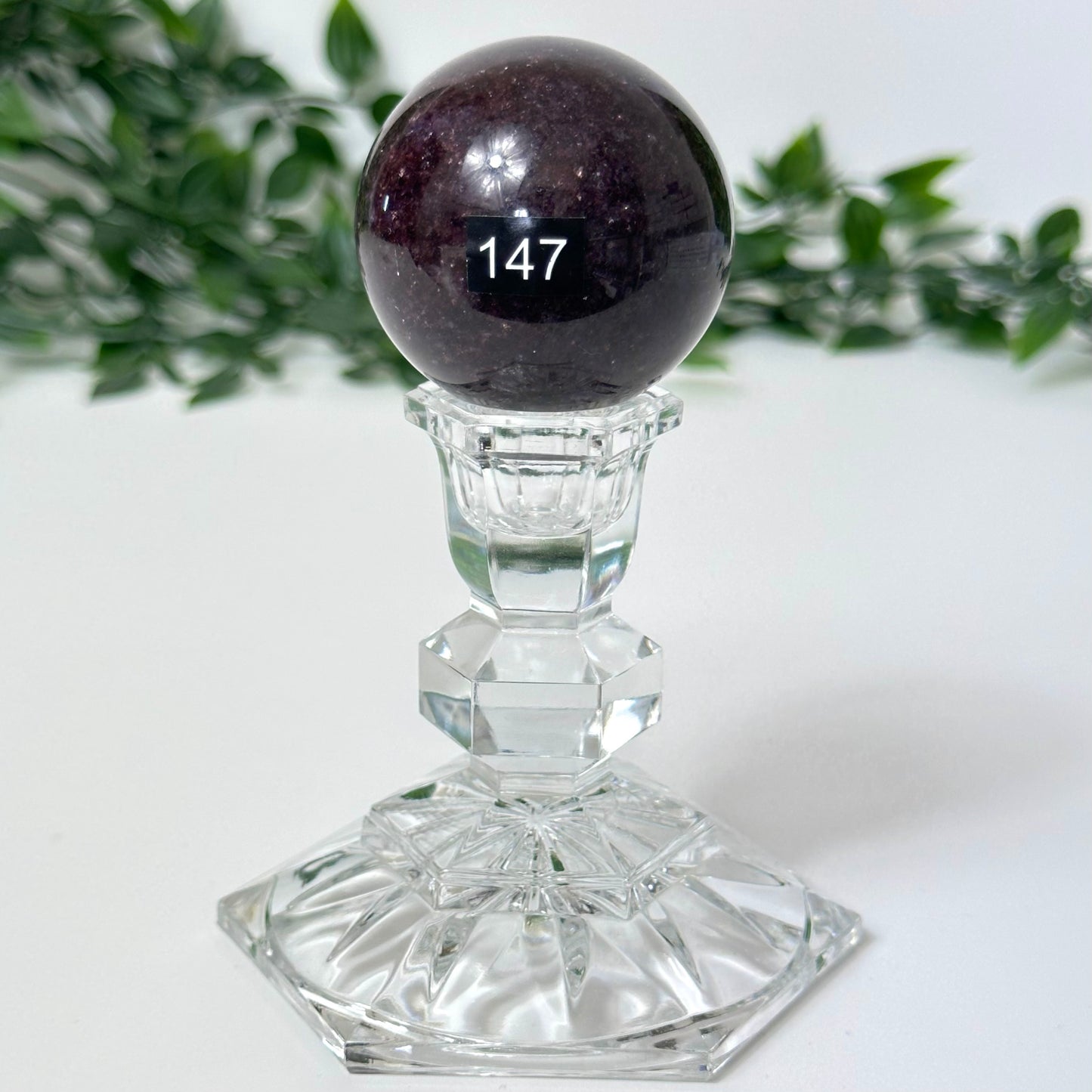 High Quality Lepidolite Sphere #147