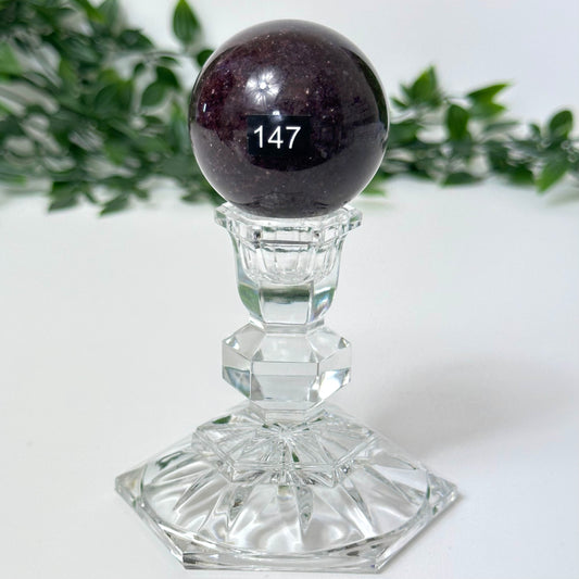 High Quality Lepidolite Sphere #147