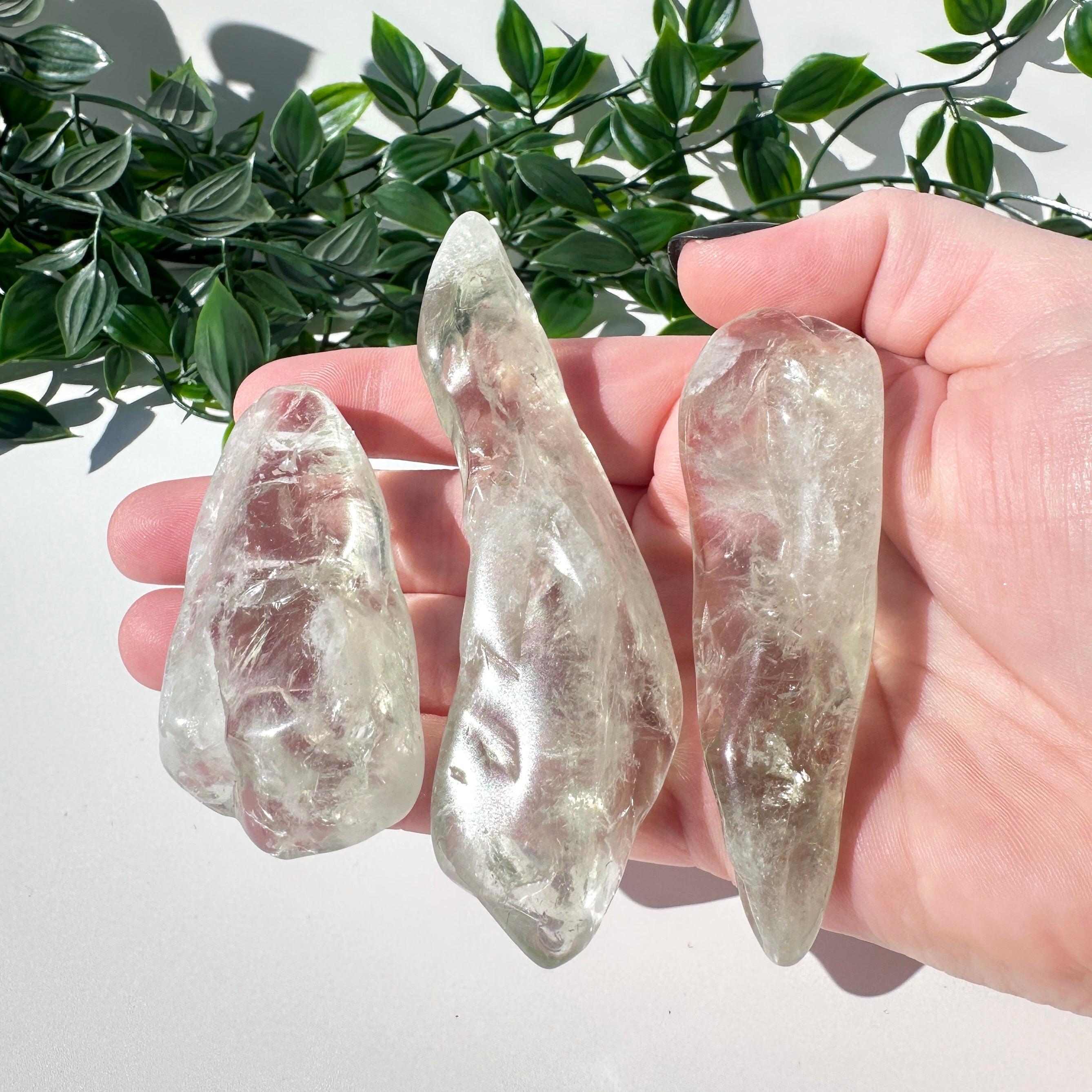 Green Amethyst (Prasiolite) Pieces XL