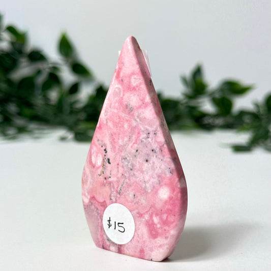 Peruvian Rhodonite Flame #121