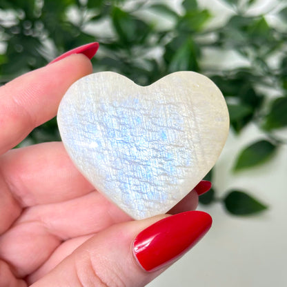 High Quality Moonstone Heart