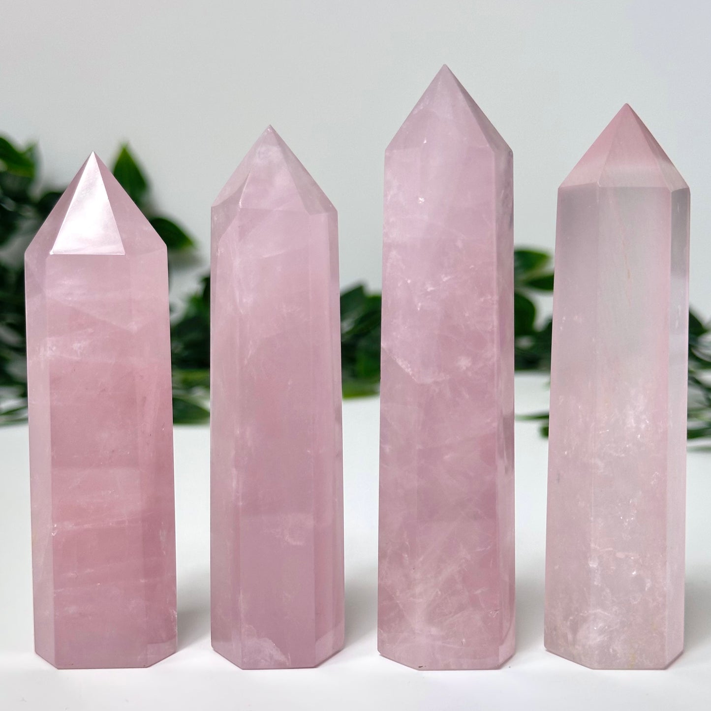 High Quality Rose Quartz Towers LRG