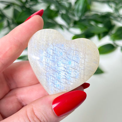 High Quality Moonstone Heart