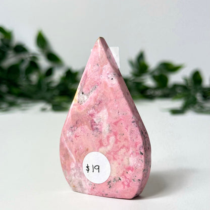 Peruvian Rhodonite Flame #120