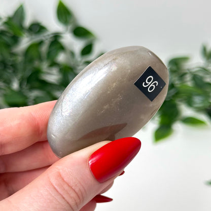 Peach Moonstone Palm Stone #96