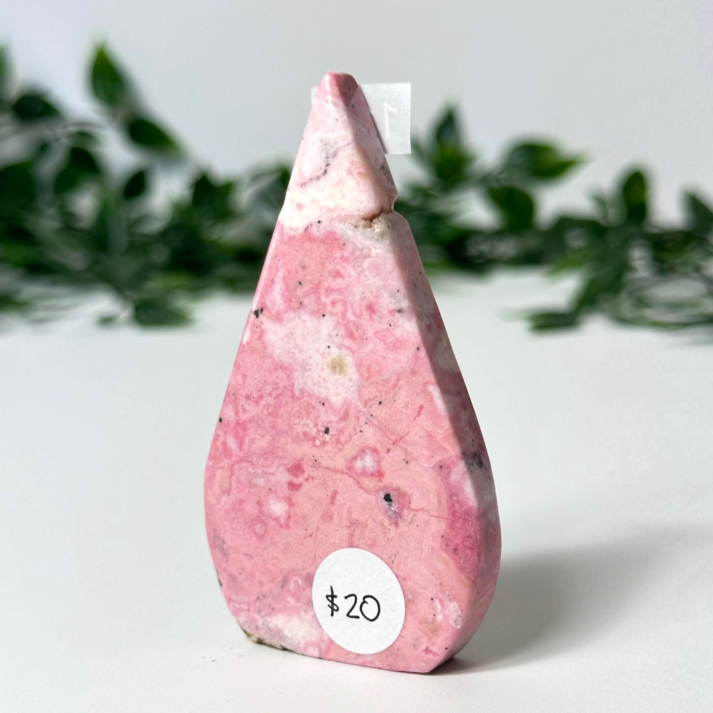 Peruvian Rhodonite Flame #117