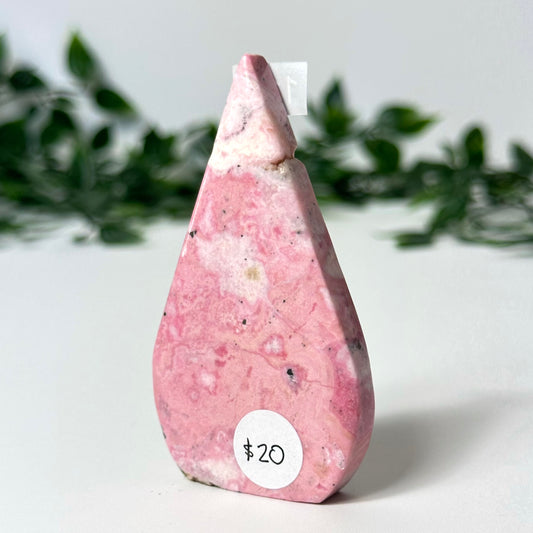Peruvian Rhodonite Flame #117