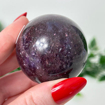 High Quality Lepidolite Sphere #147
