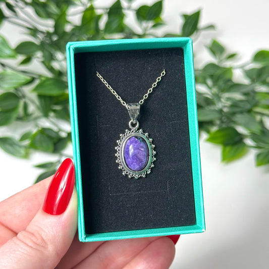 Charoite Necklace #4