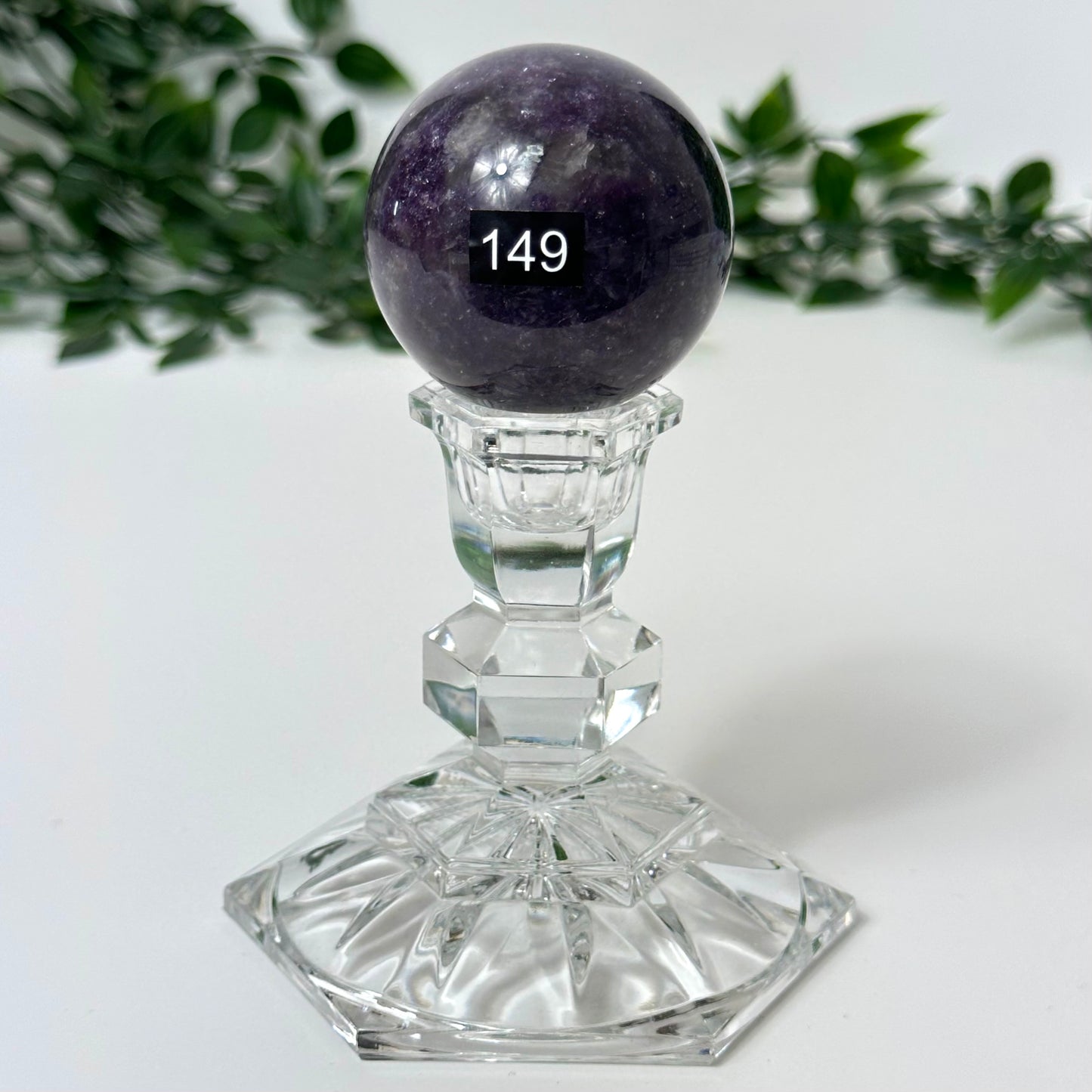 High Quality Lepidolite Sphere #149