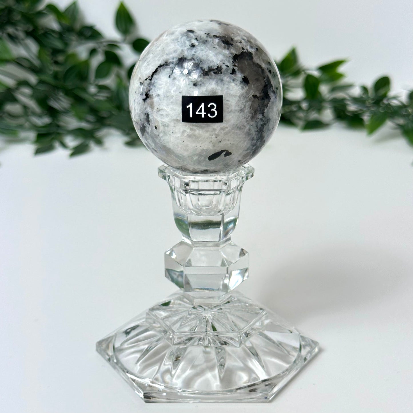 Rainbow Moonstone Sphere #143