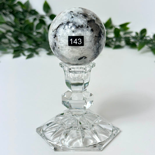 Rainbow Moonstone Sphere #143