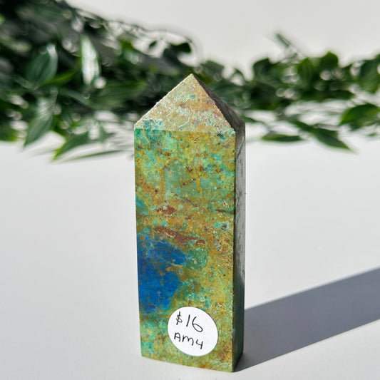 Azurite x Malachite Tower AM4