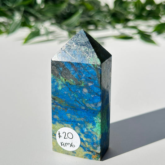 Azurite x Malachite Tower AM6