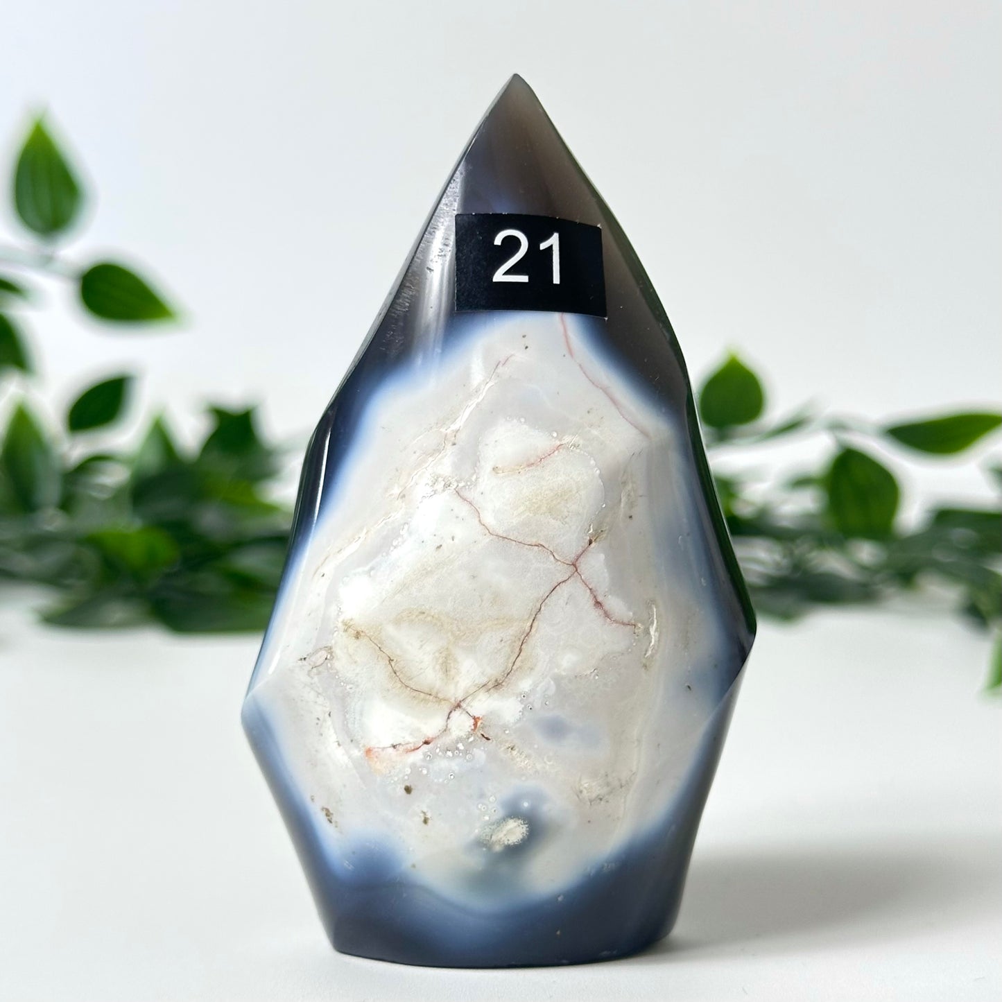 Orca Agate Flame #21