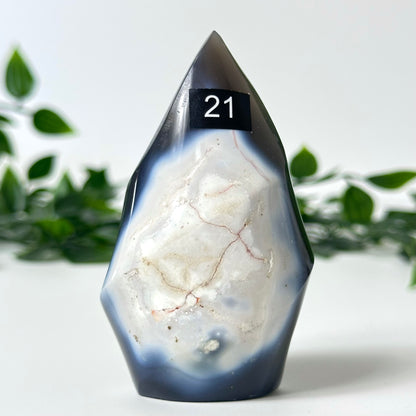 Orca Agate Flame #21