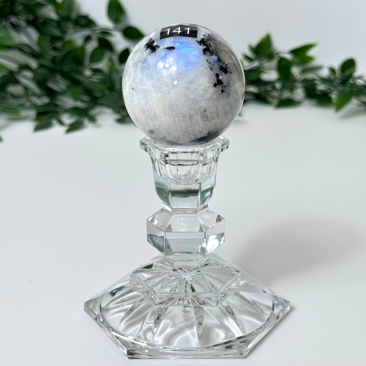 Rainbow Moonstone Sphere #141