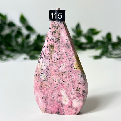 Peruvian Rhodonite Flame #115