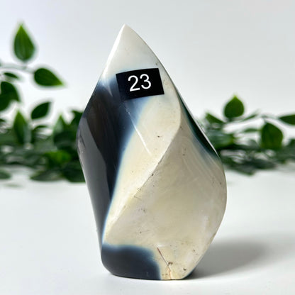 Orca Agate Flame #23