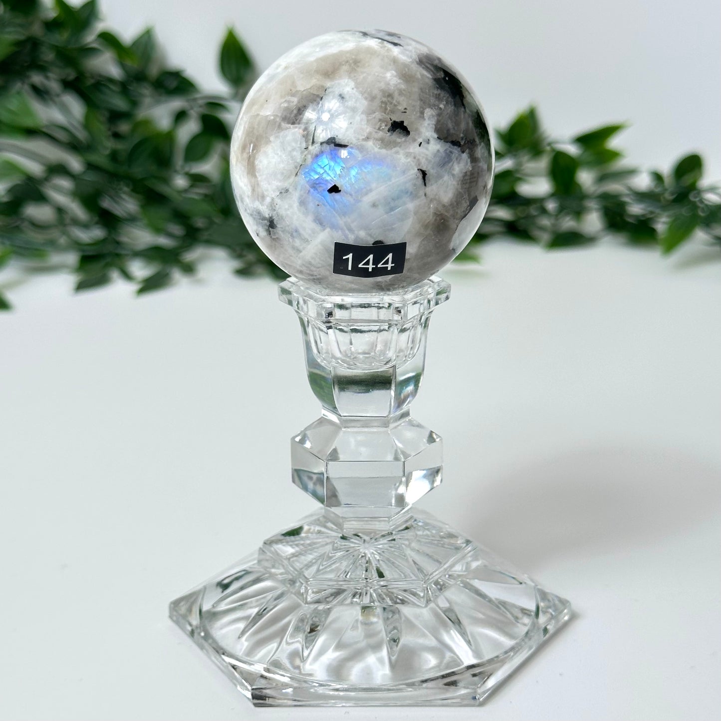 Rainbow Moonstone Sphere #144