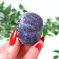 Lepidolite Palm Stone #108