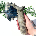 Volcanic Agate Axe V3