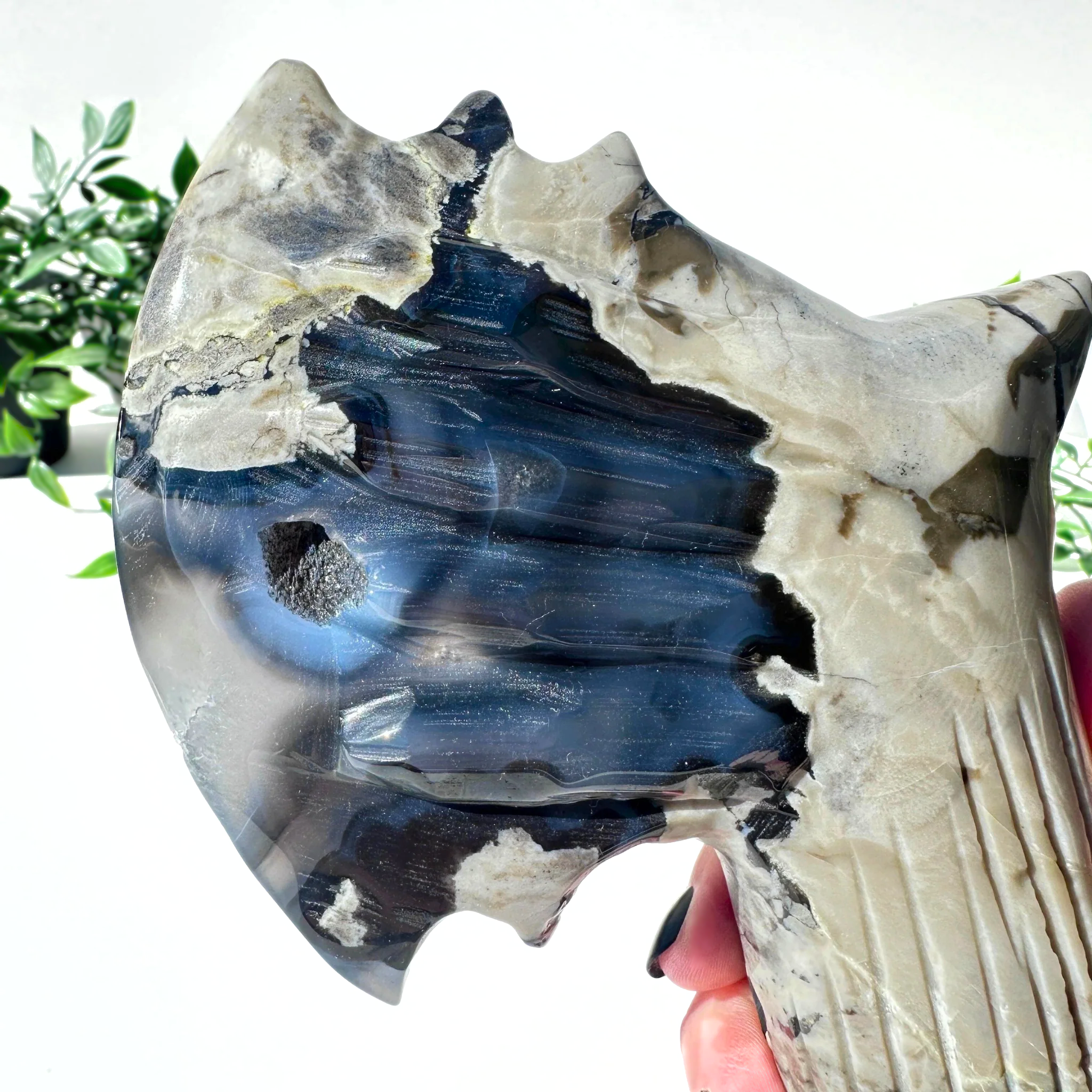 Volcanic Agate Axe V3