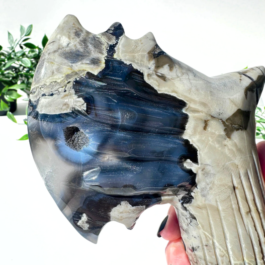 Volcanic Agate Axe V3