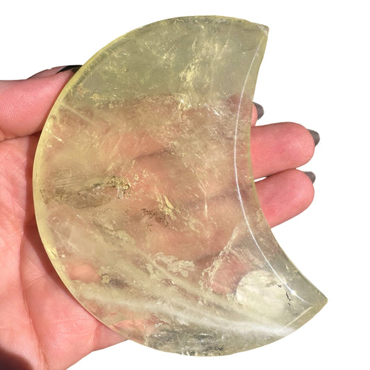 Lemon Quartz Moon L5